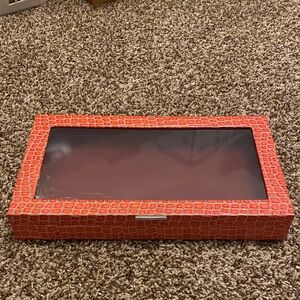 Red Anti-tarnish Jewelry Box